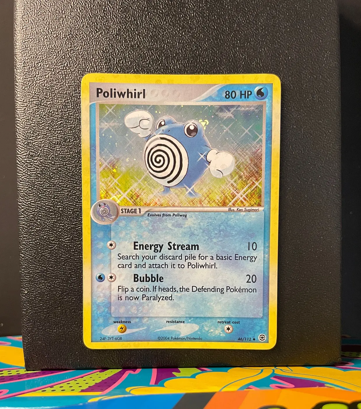 Poliwhirl 46/112 - Frente