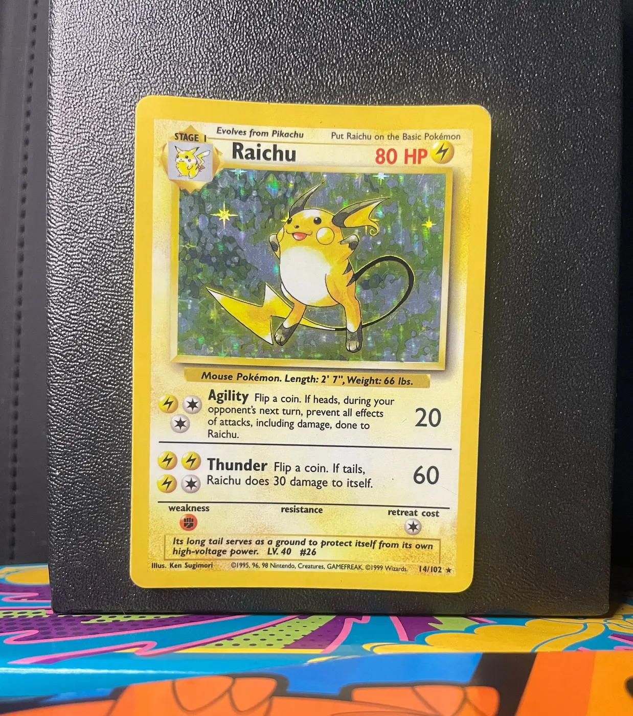 Raichu 14/102 - Frente