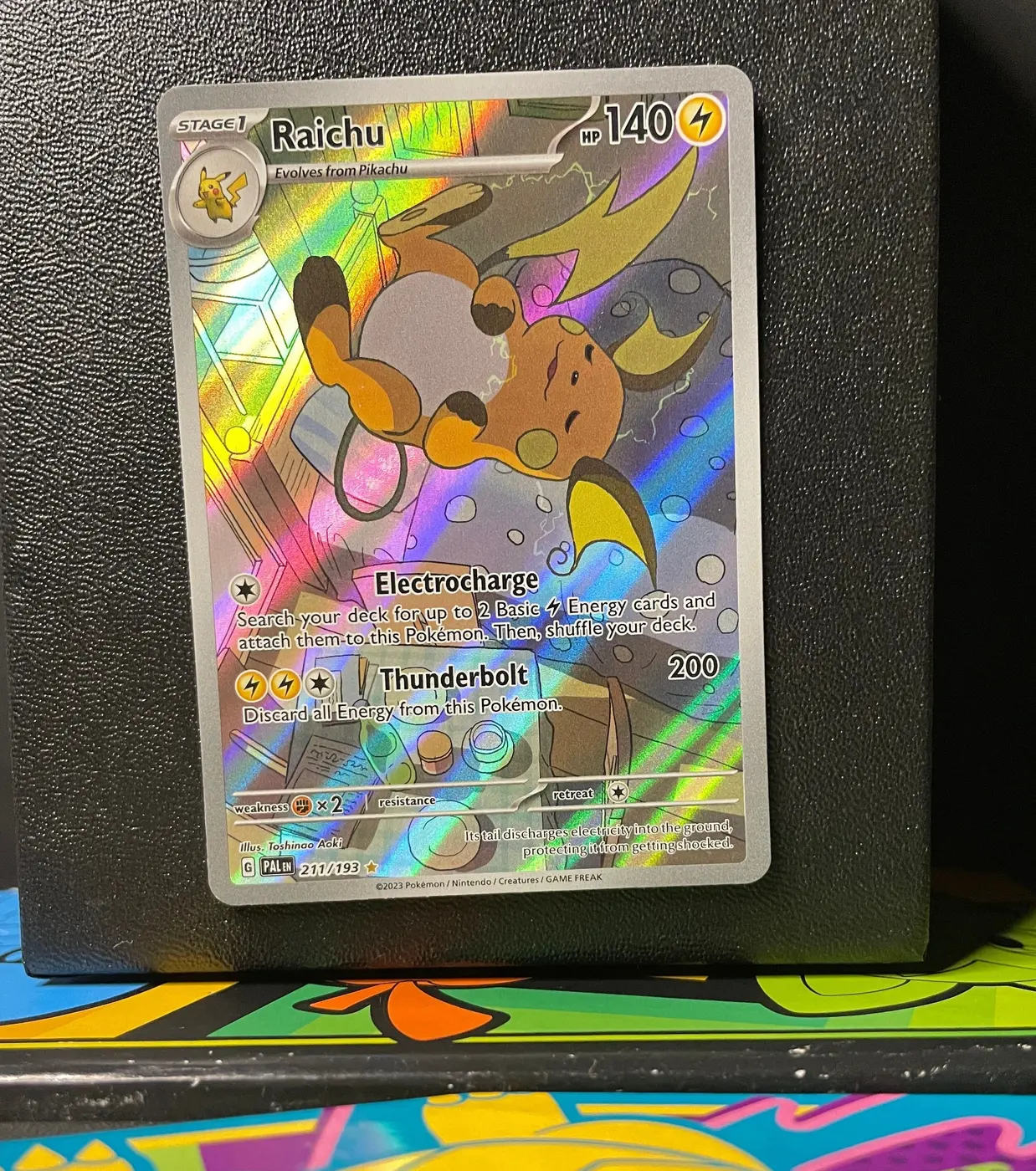 Raichu 211/193 - Frente
