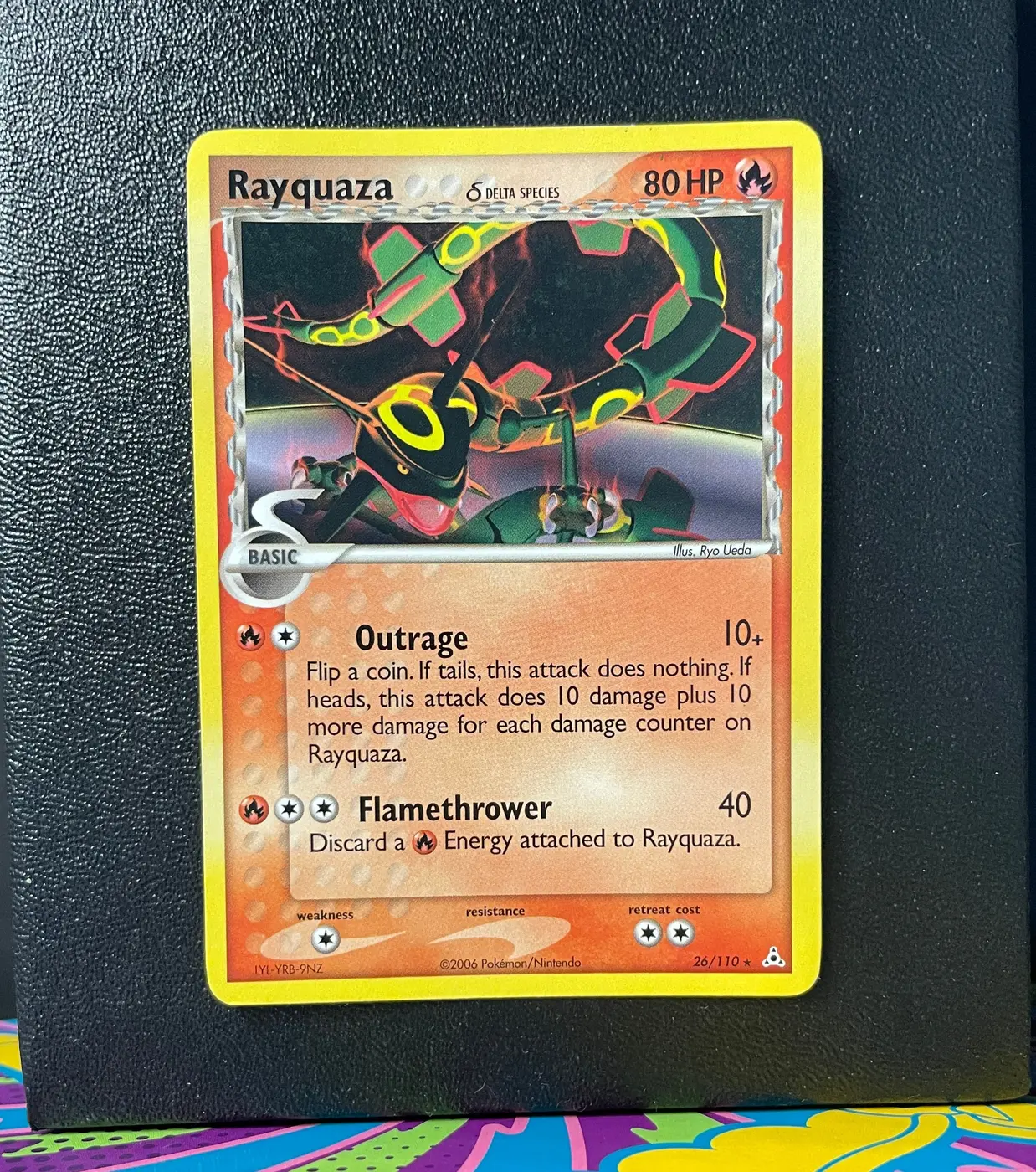 Rayquaza δ 26/110 - Frente