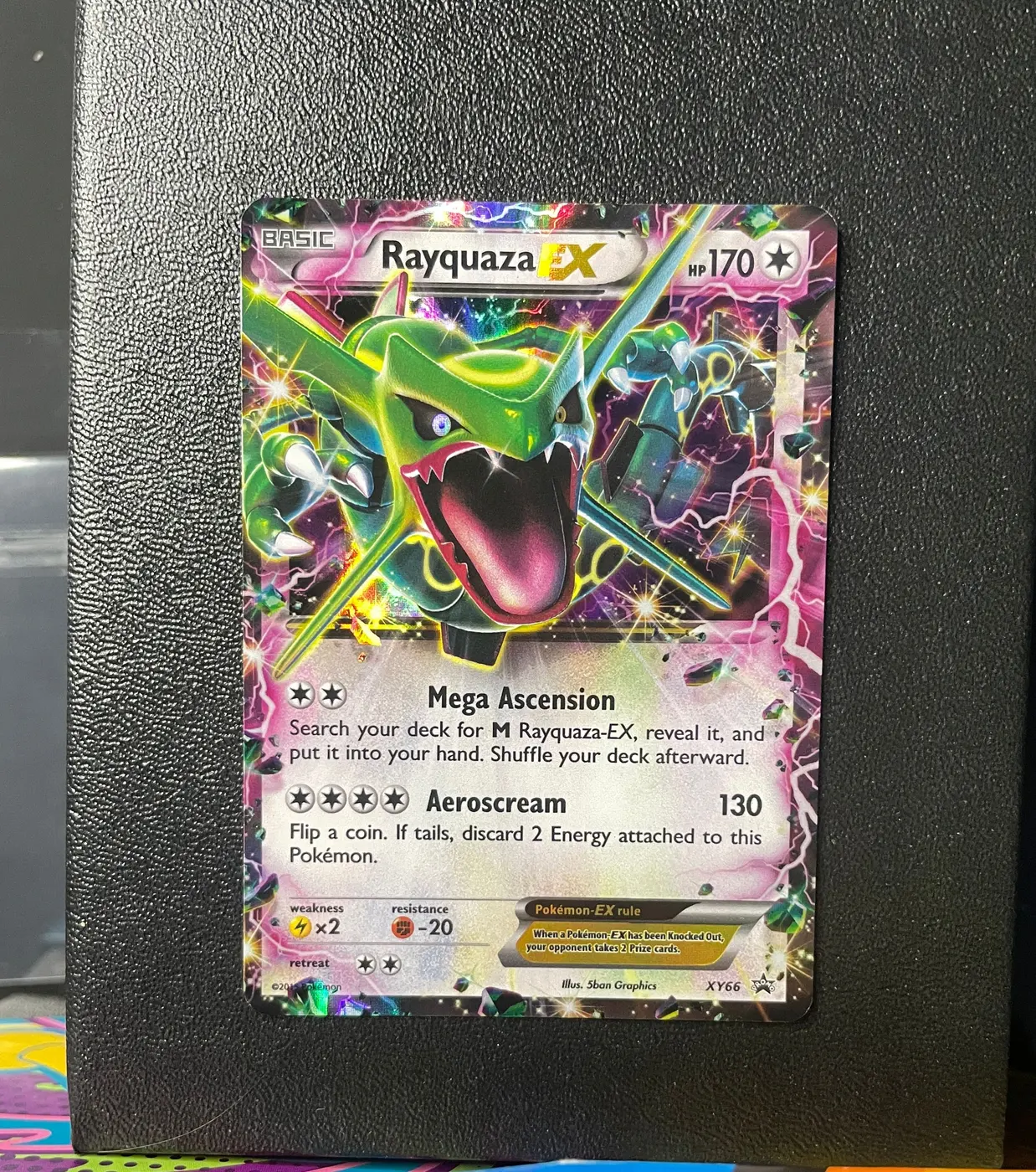 Rayquaza EX XY66 - Frente