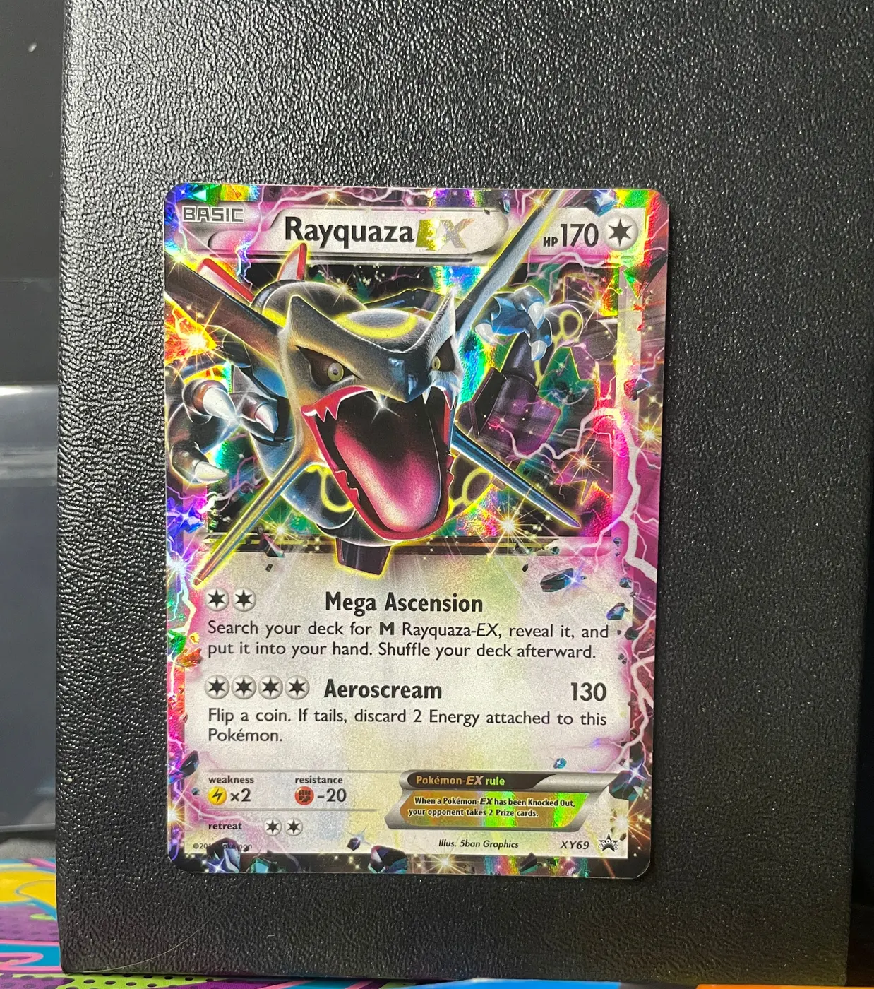 Rayquaza EX XY69 - Frente