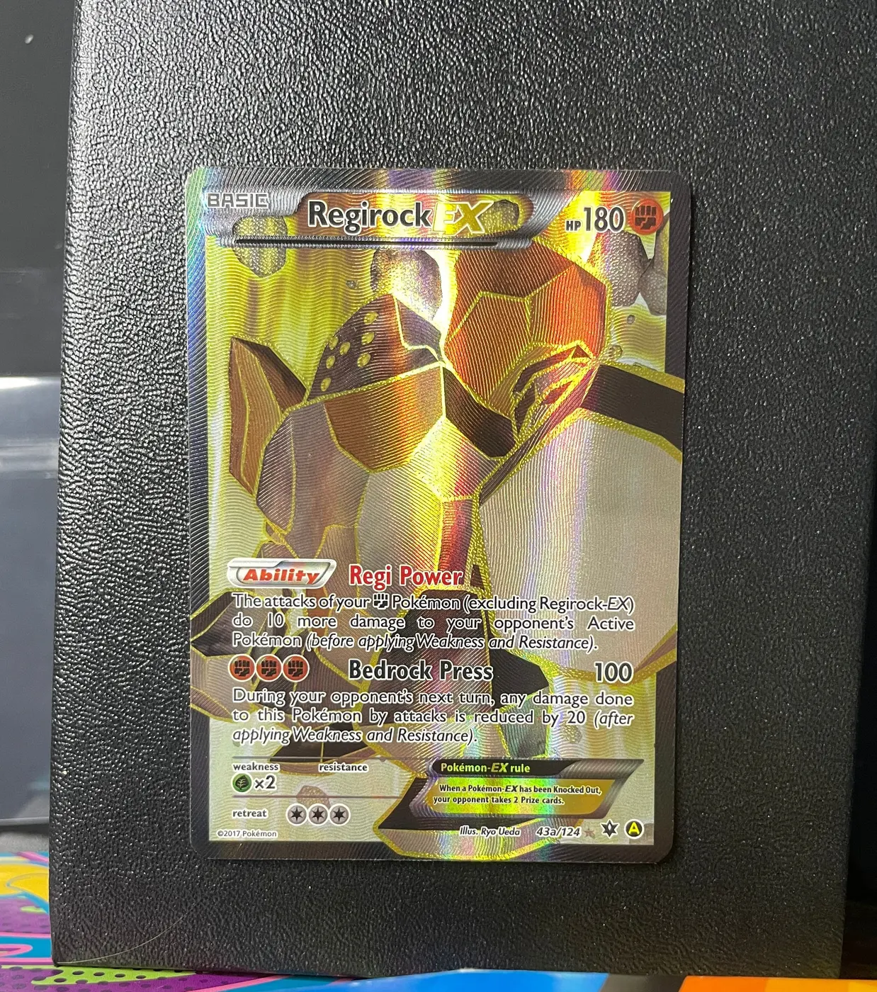 Regirock EX 43a/124 - Frente