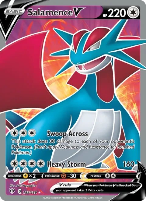 Salamence V 185/189