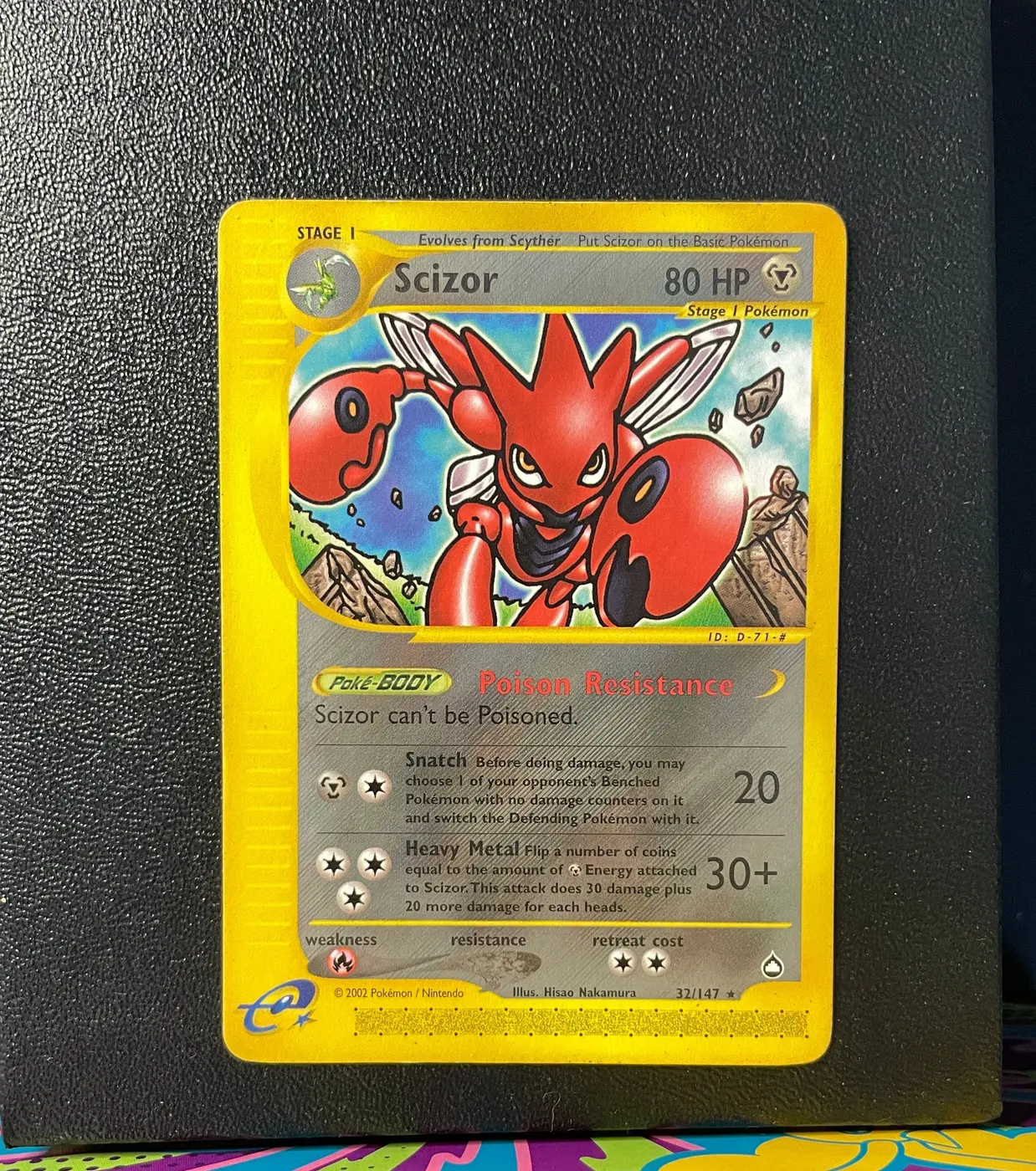 Scizor 32/147 - Frente