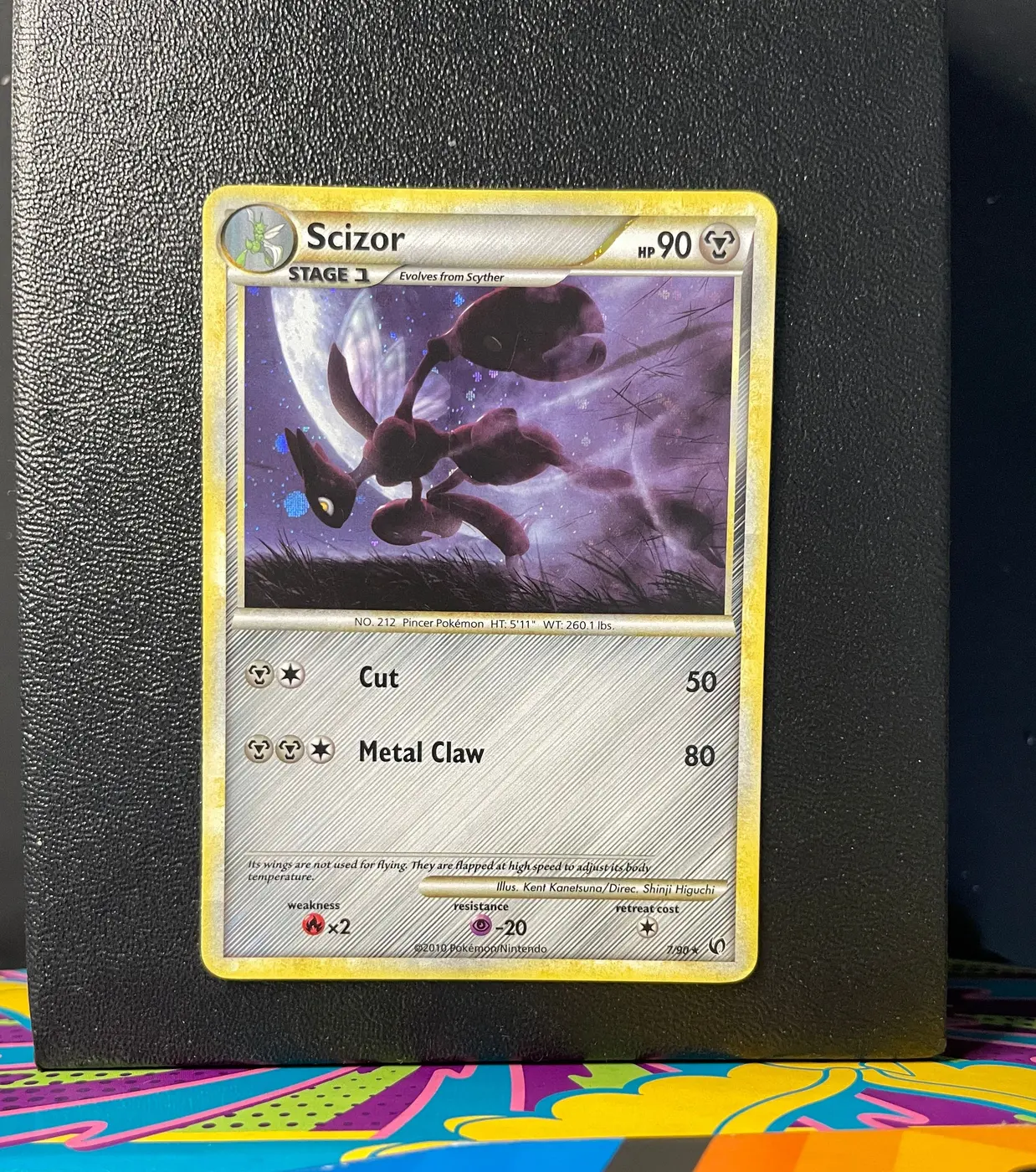 Scizor 7/90 - Frente