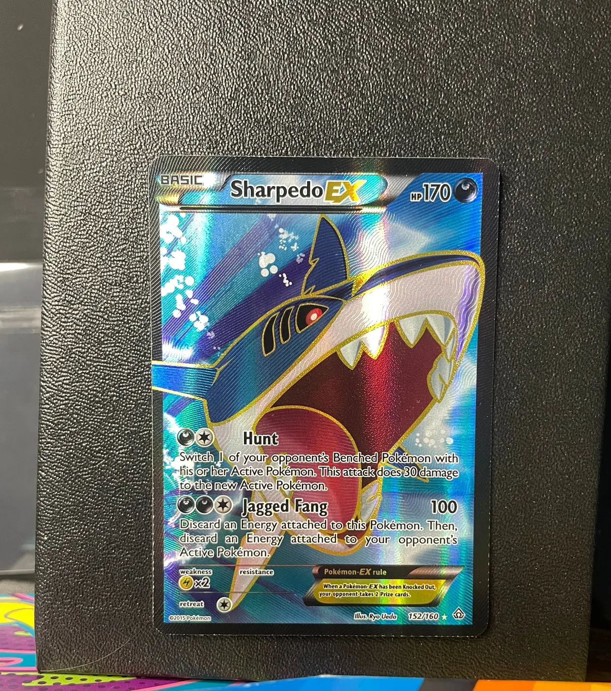 Sharpedo EX 152/160 - Frente