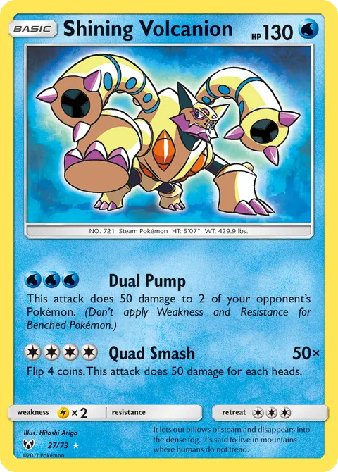 Shining Volcanion 27/73