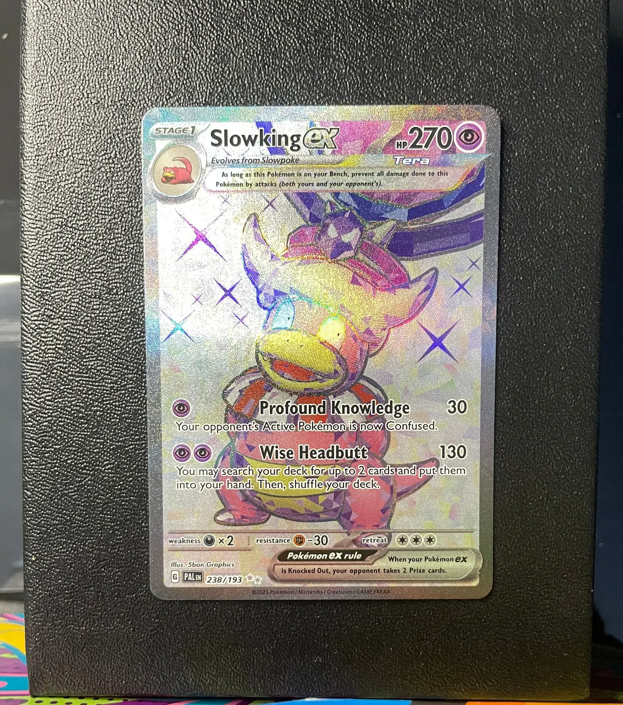 Slowking ex 238/193 - Frente