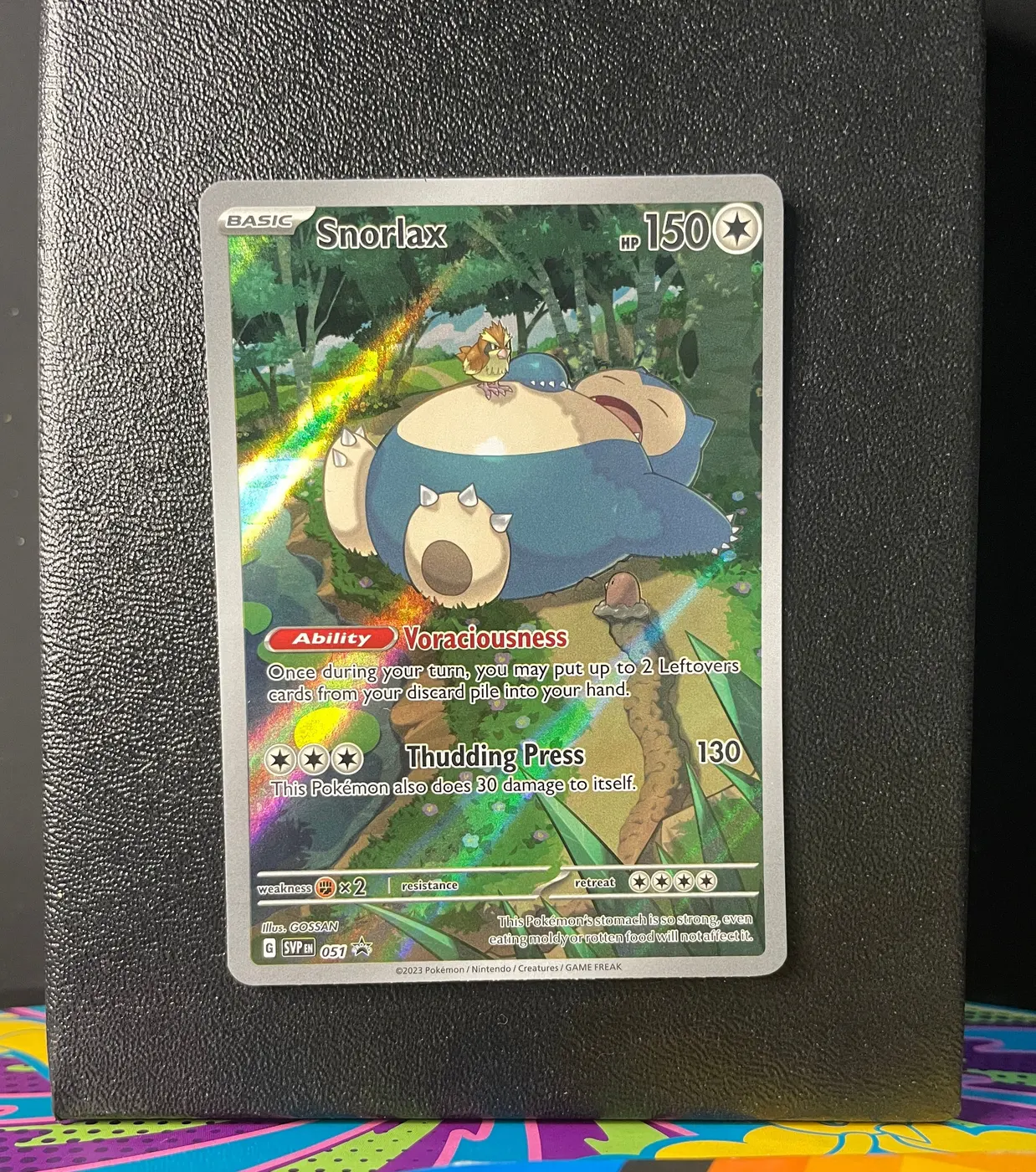 Snorlax 051 - Frente