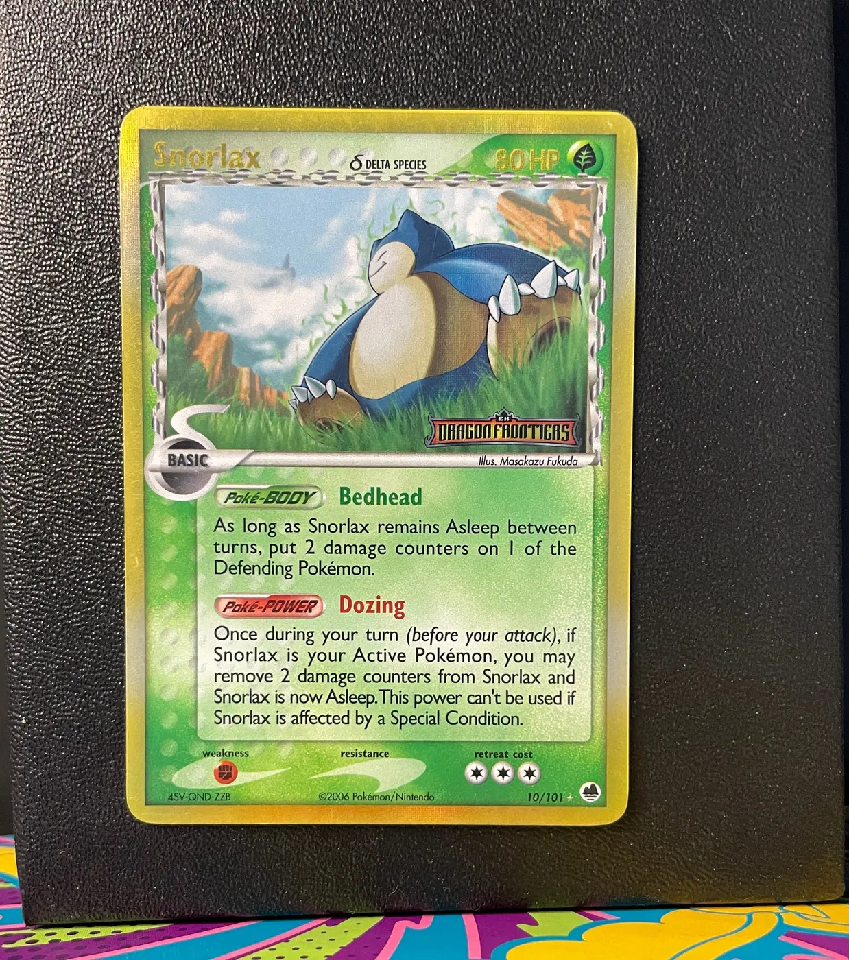 Snorlax δ 10/101 - Frente