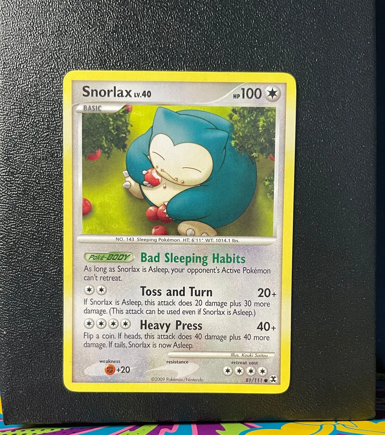 Snorlax 81/111 - Frente