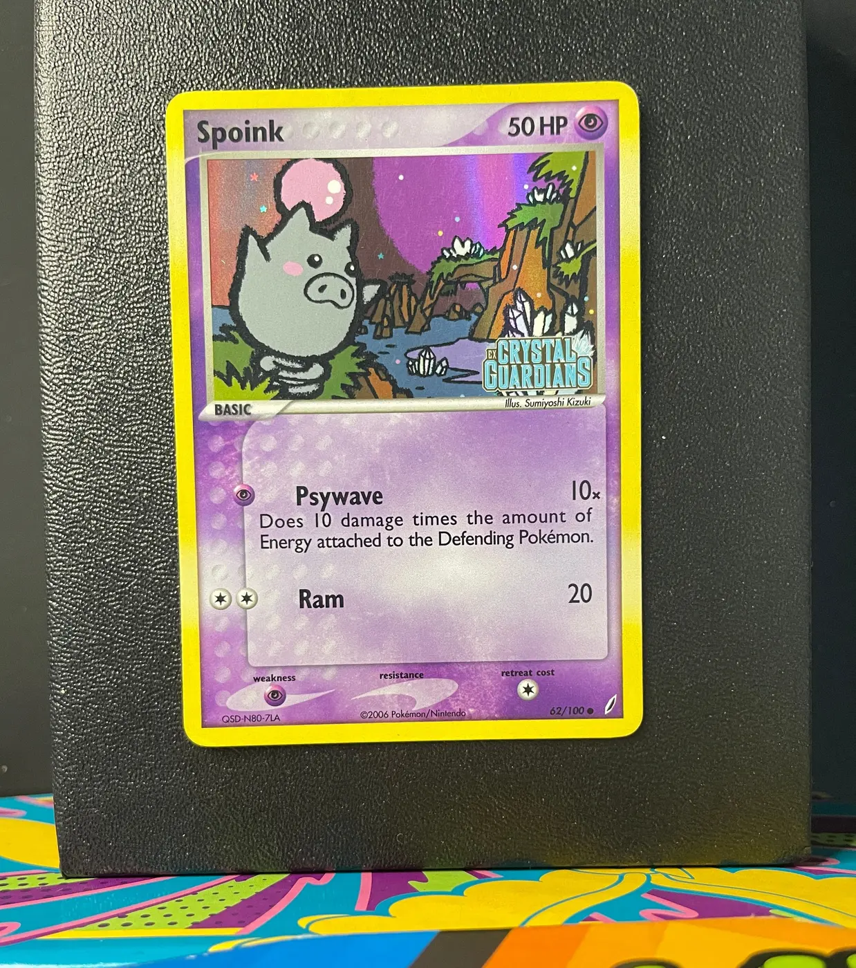 Spoink 62/100 - Frente