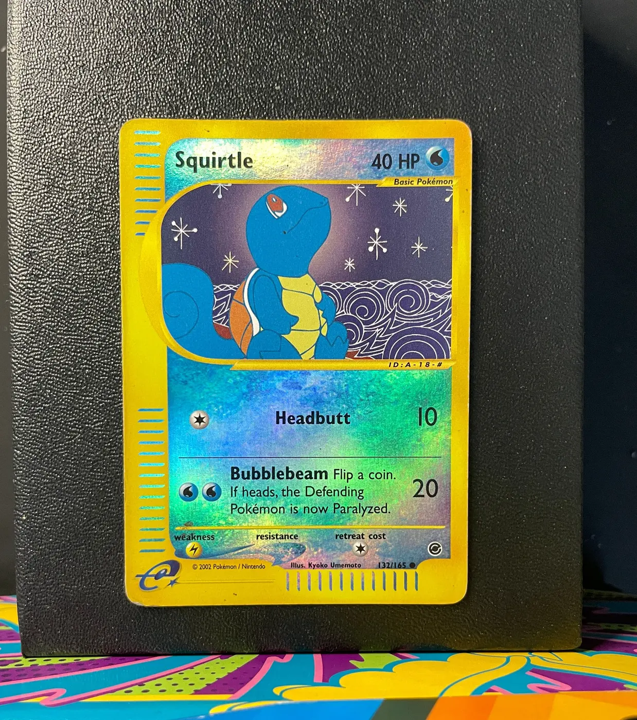Squirtle 132/165 - Frente