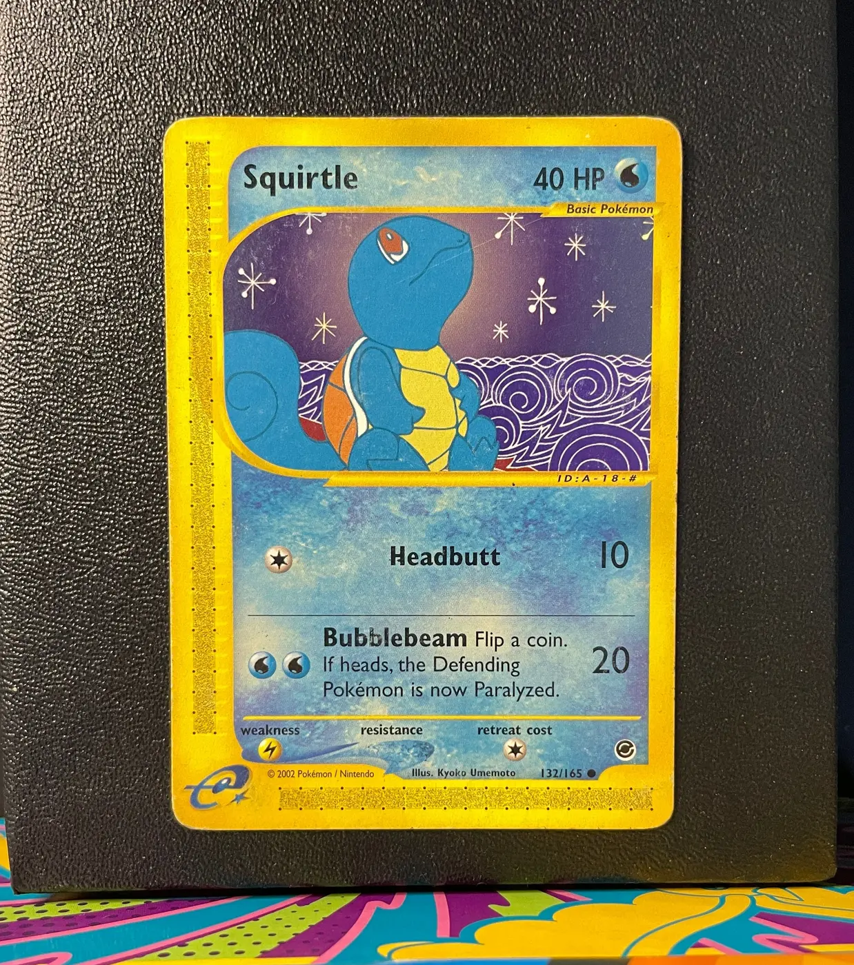 Squirtle 132/165 - Frente