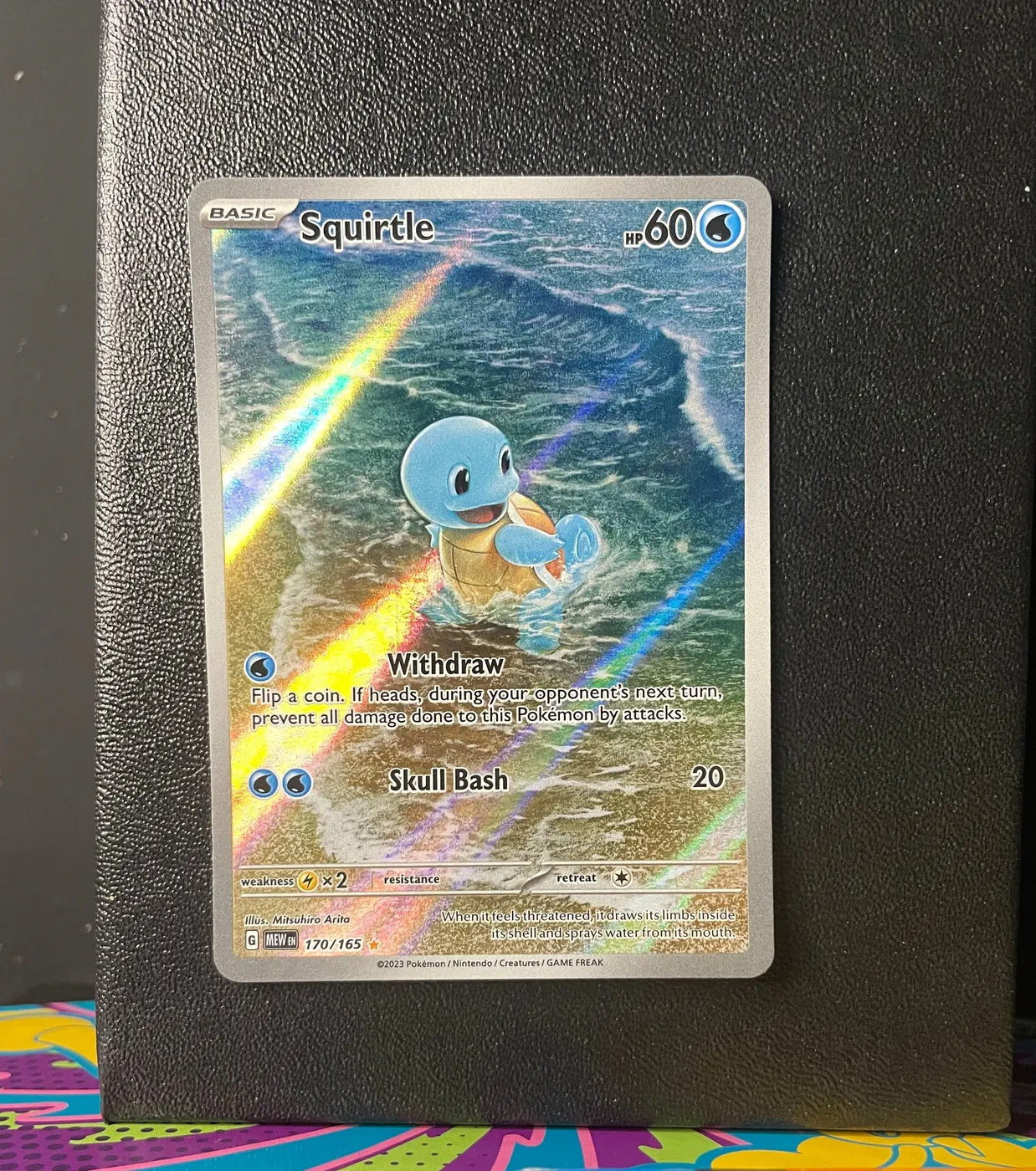 Squirtle 170/165 - Frente