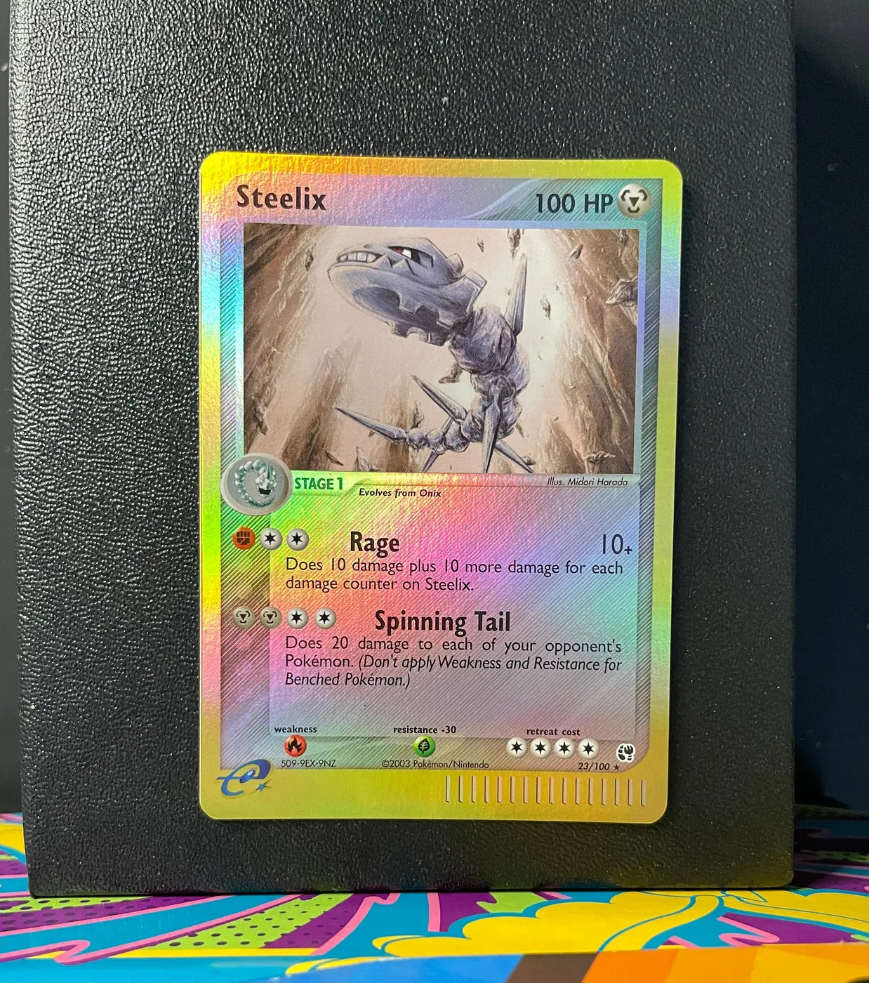 Steelix 23/100 - Frente