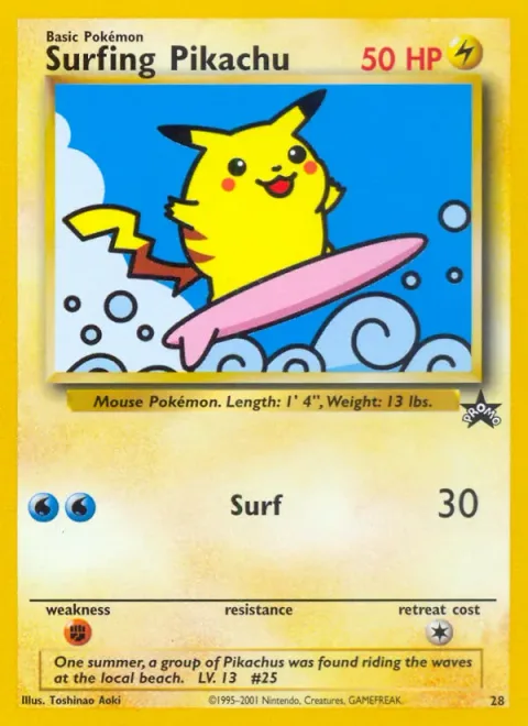 Surfing Pikachu 28
