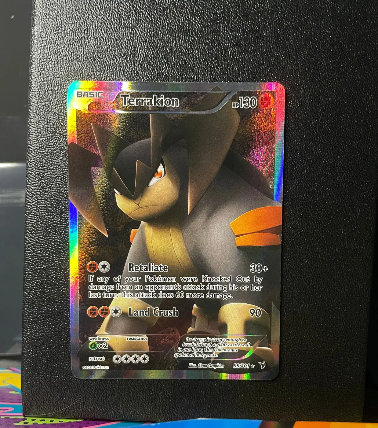 Terrakion 99/101 - Frente