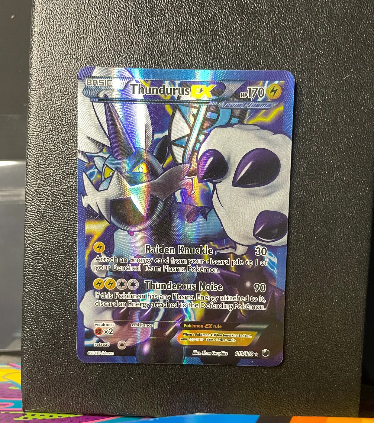 Thundurus EX 110/116 - Frente