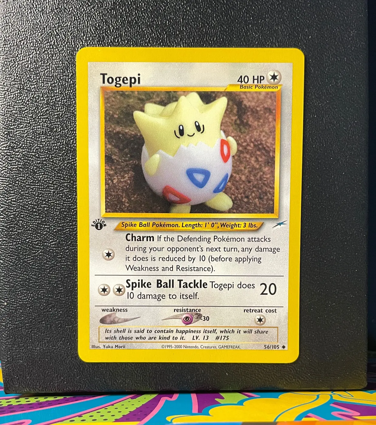 Togepi 56/105 - Frente