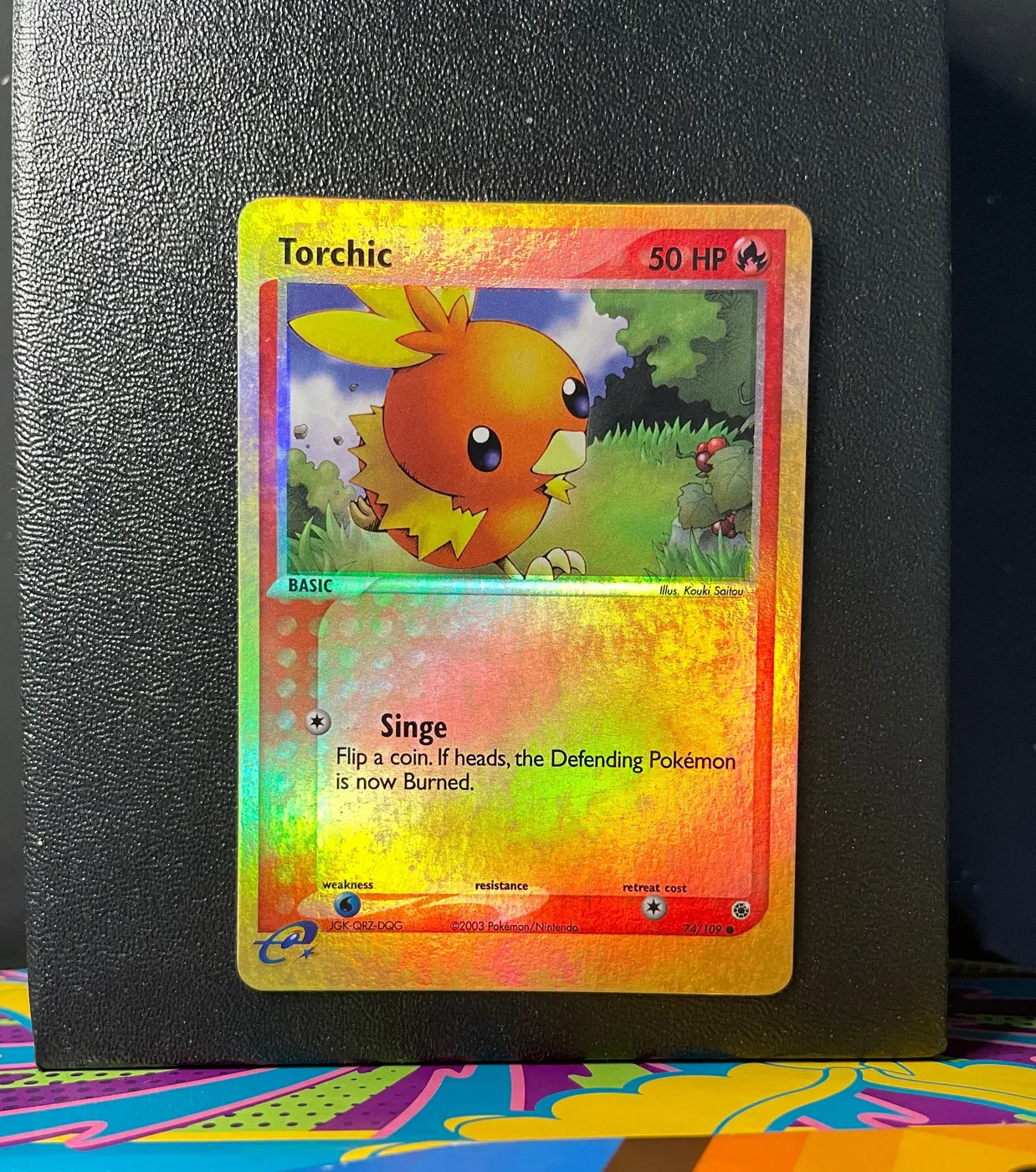 Torchic 74/109 - Frente