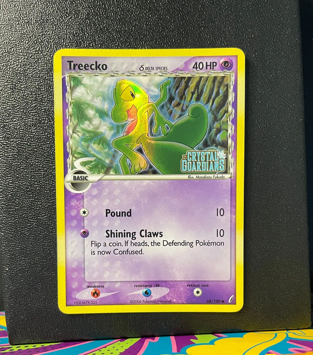 Treecko δ 68/100 - Frente