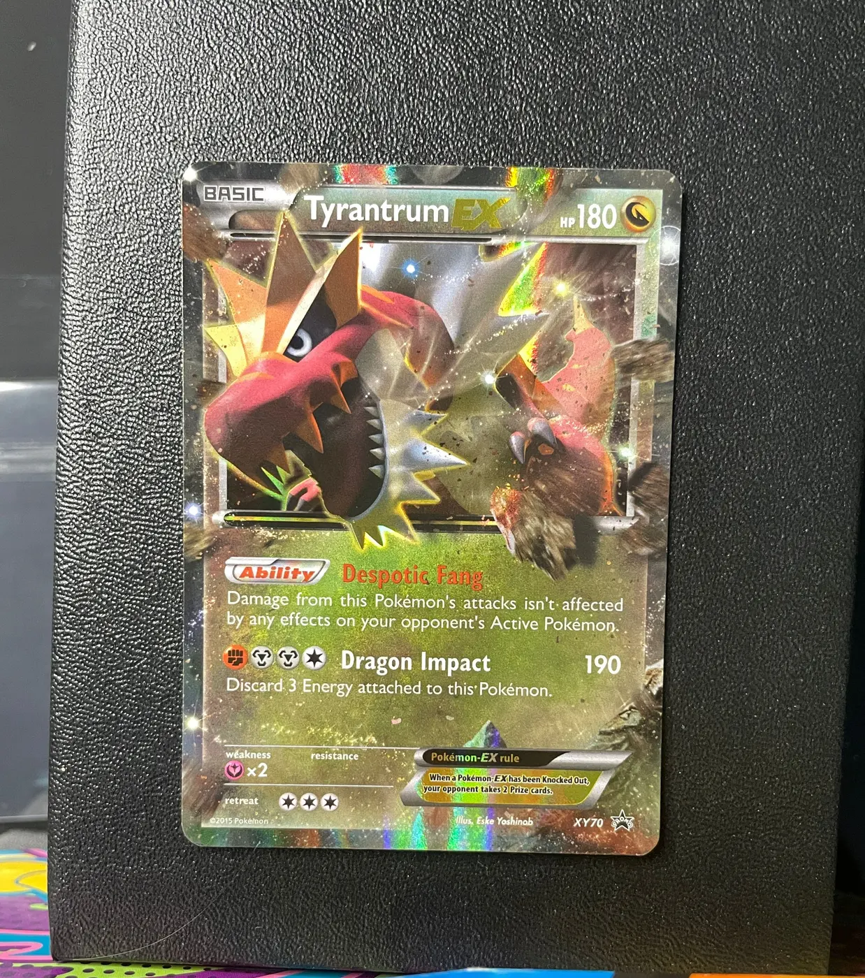 Tyrantrum EX XY70 - Frente