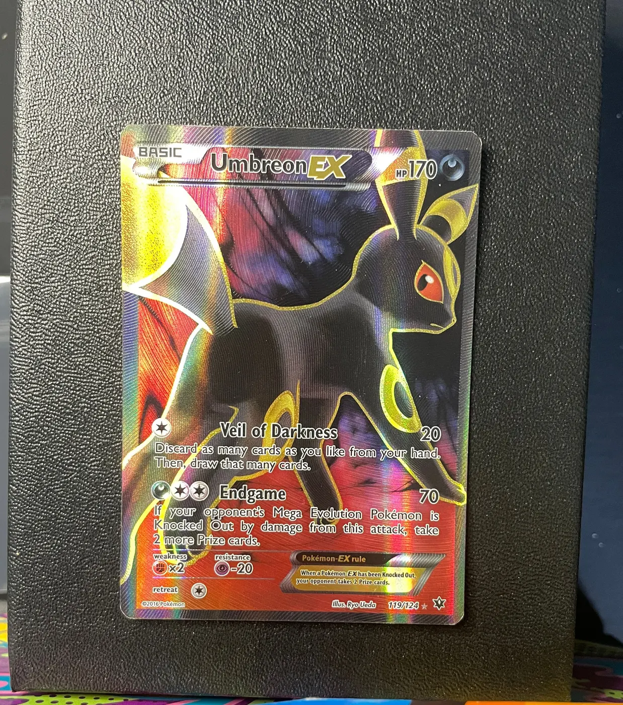 Umbreon EX 119/124 - Frente