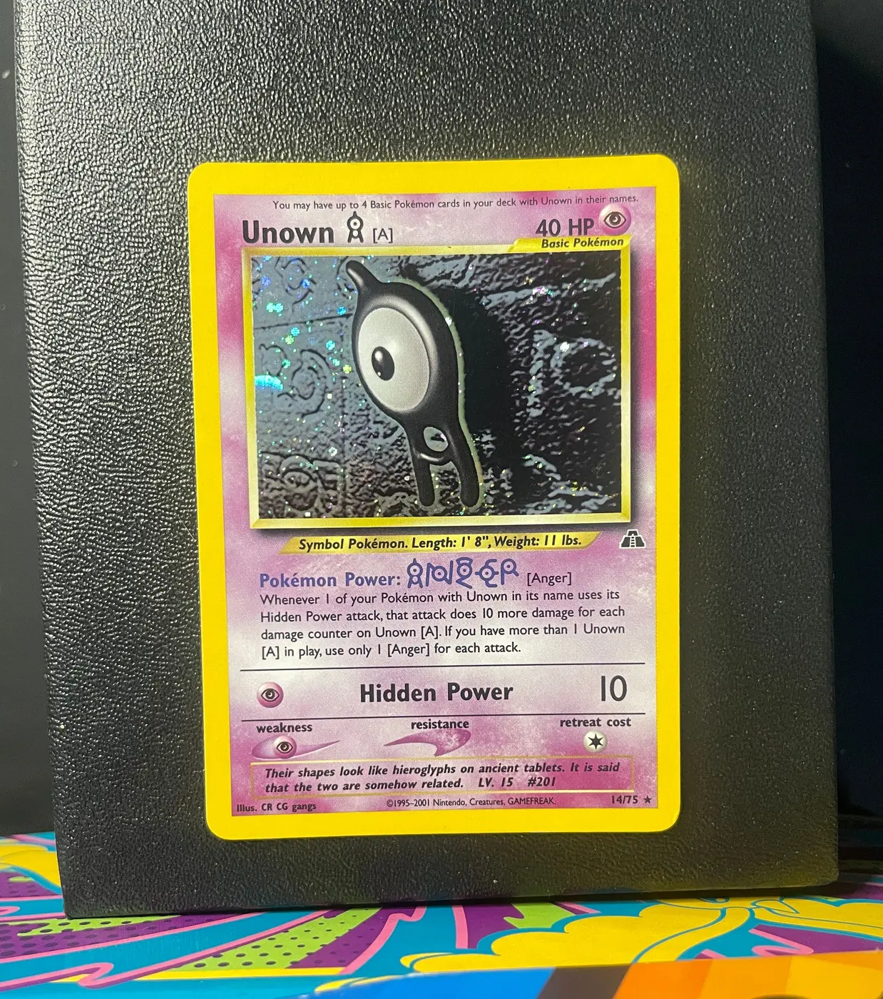 Unown [A] 14/75 - Frente