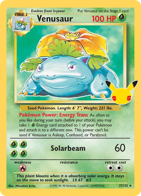 Venusaur 15/102