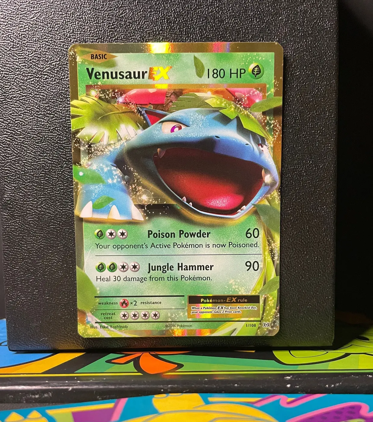 Venusaur EX 1/108 - Frente