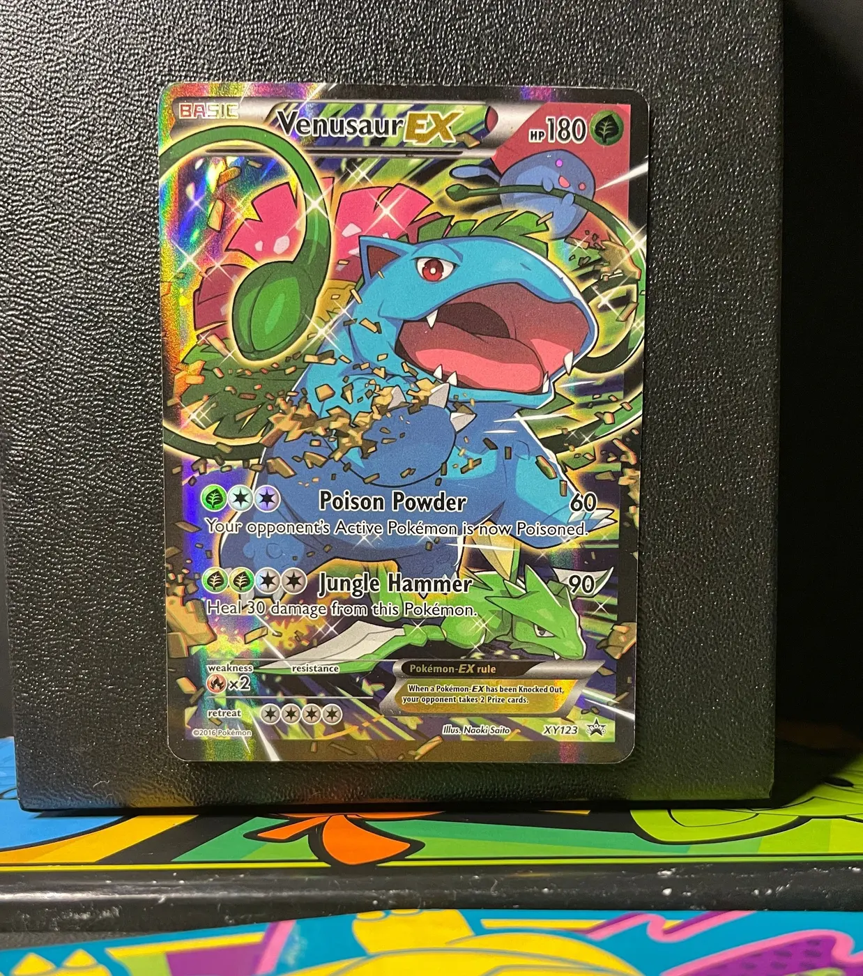 Venusaur EX XY123 - Frente
