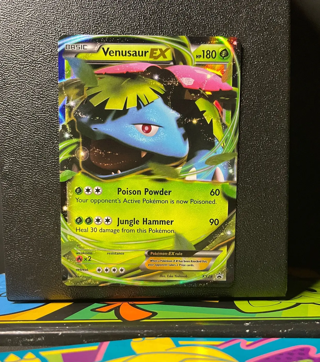 Venusaur EX XY28 - Frente