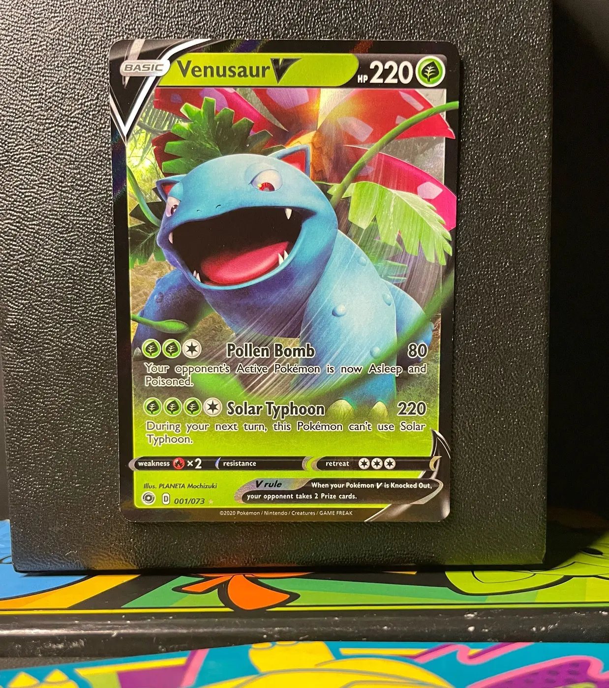 Venusaur V 001/073 - Frente
