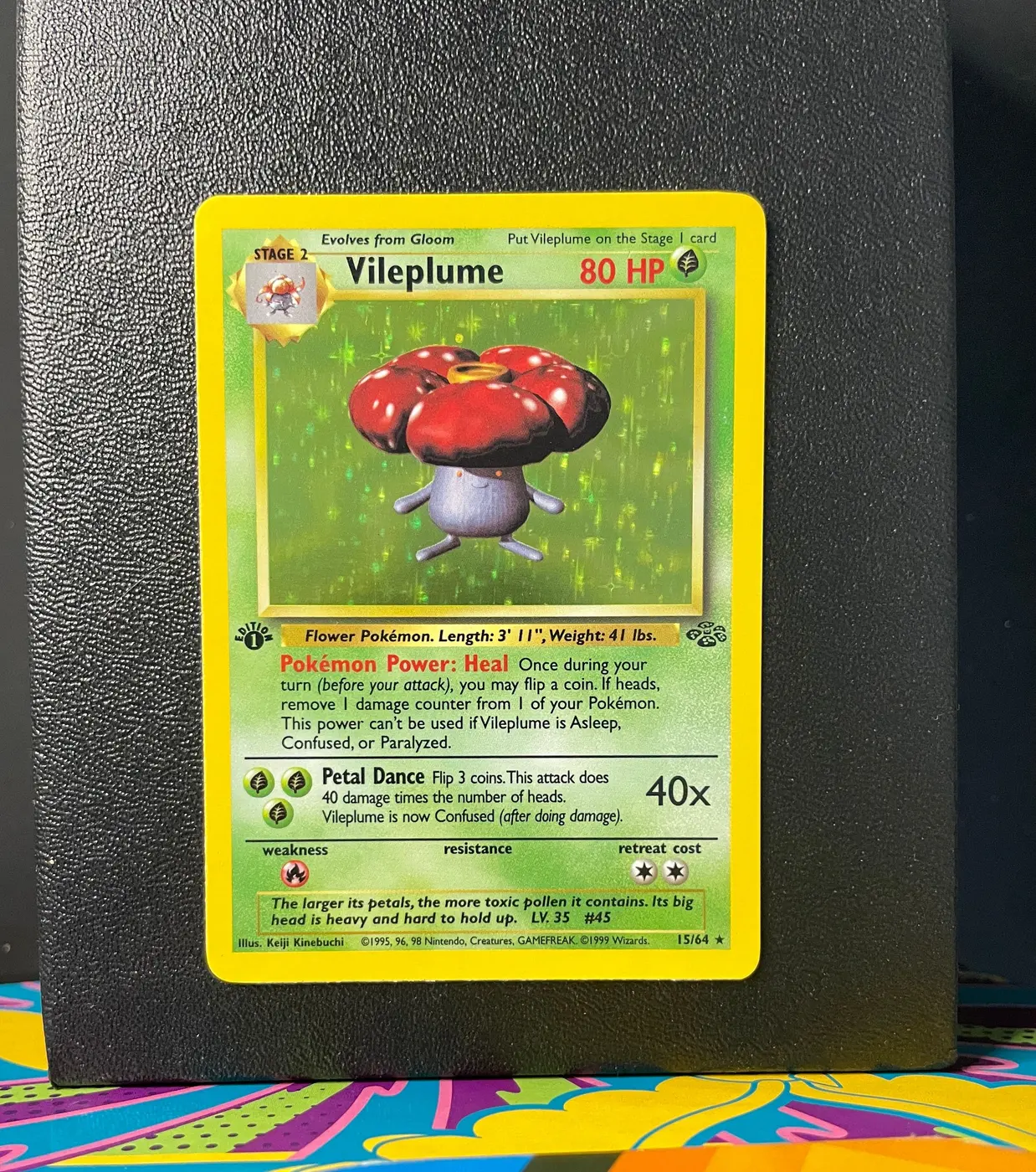 Vileplume 15/64 - Frente