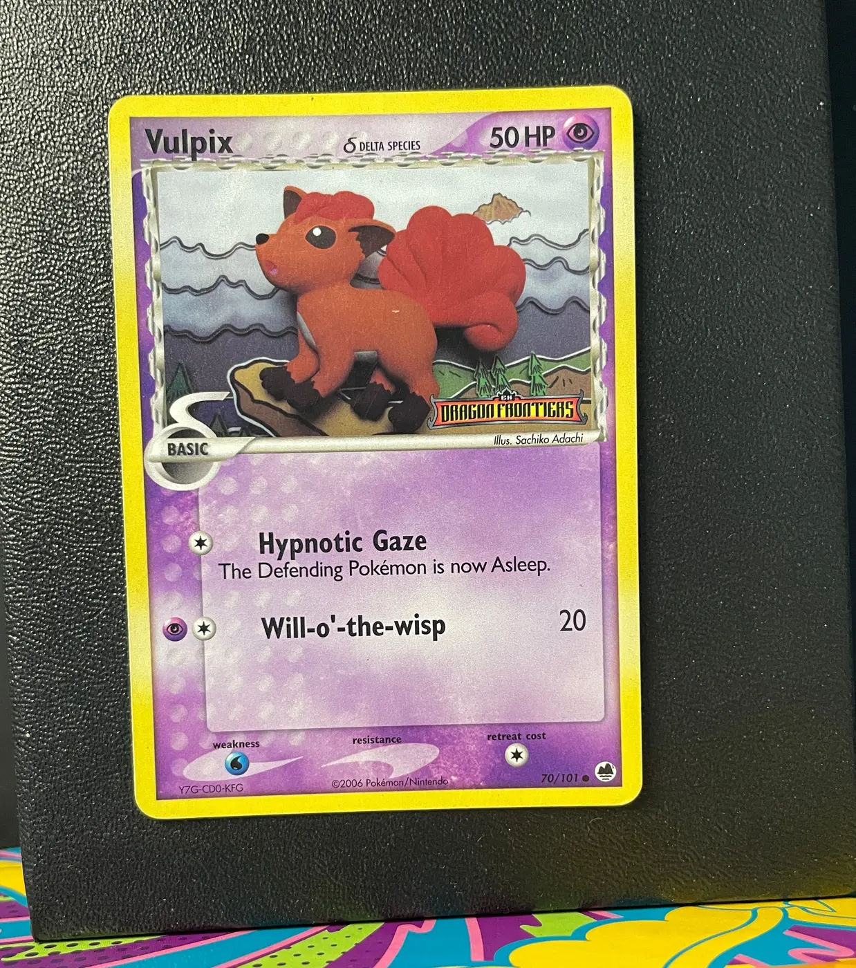 Vulpix δ 70/101 - Frente