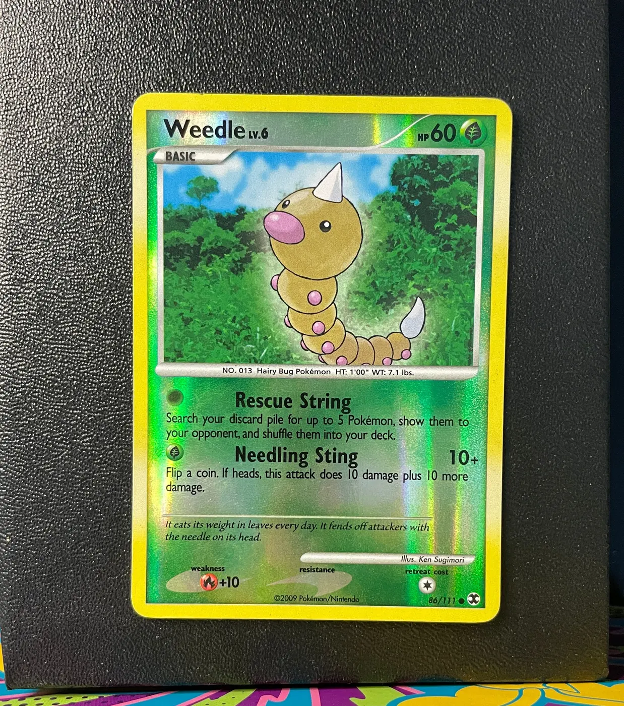 Weedle 86/111 - Frente
