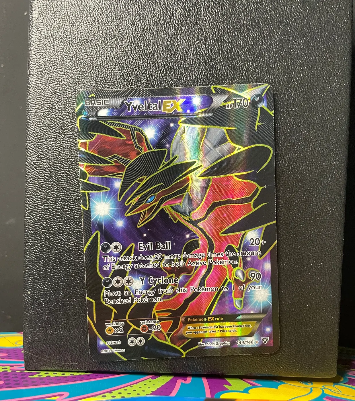 Yveltal EX 144/146 - Frente