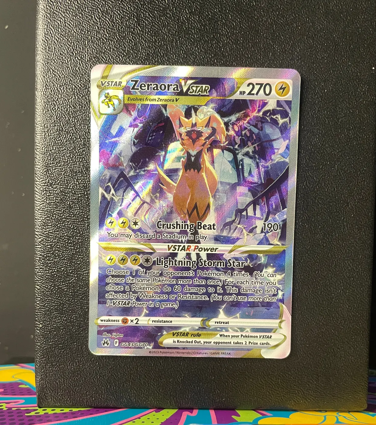 Zeraora VSTAR GG43/GG70 - Frente